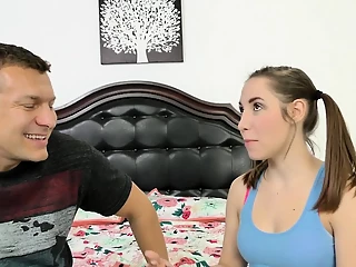 Hayden wants her tiny pussy filled by her stepdad